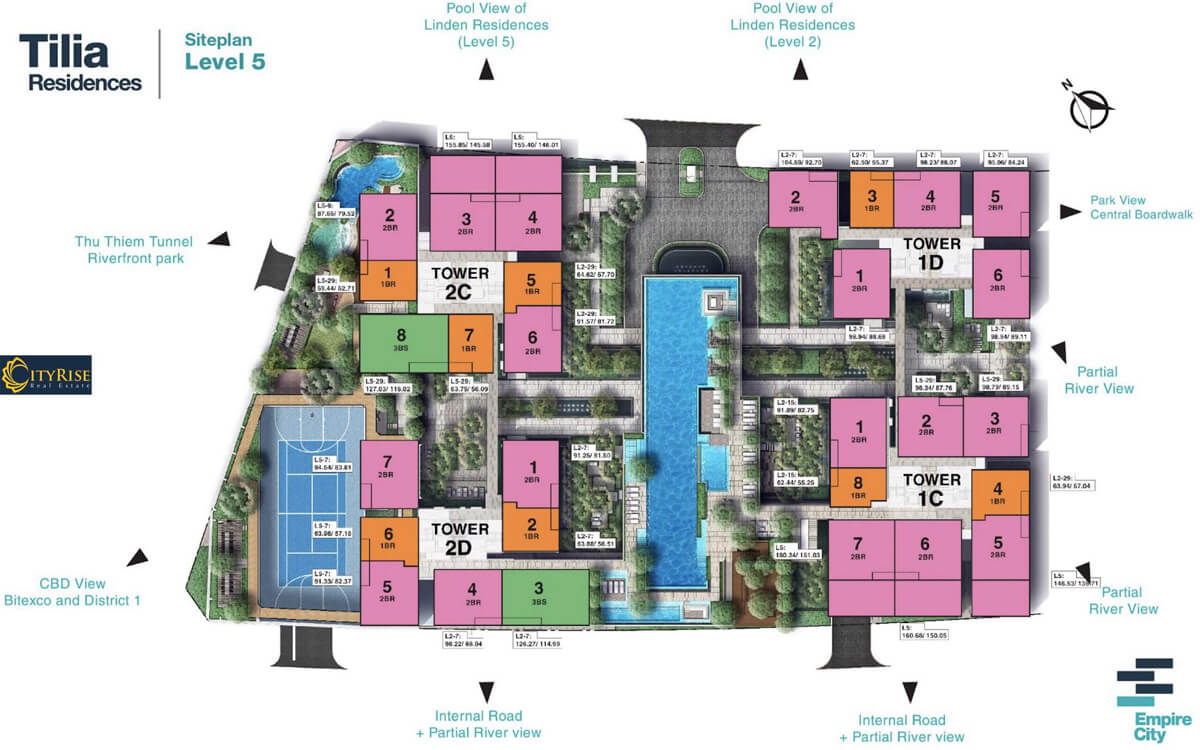 mặt bằng cho thuê căn hộ empire city thủ thiêm