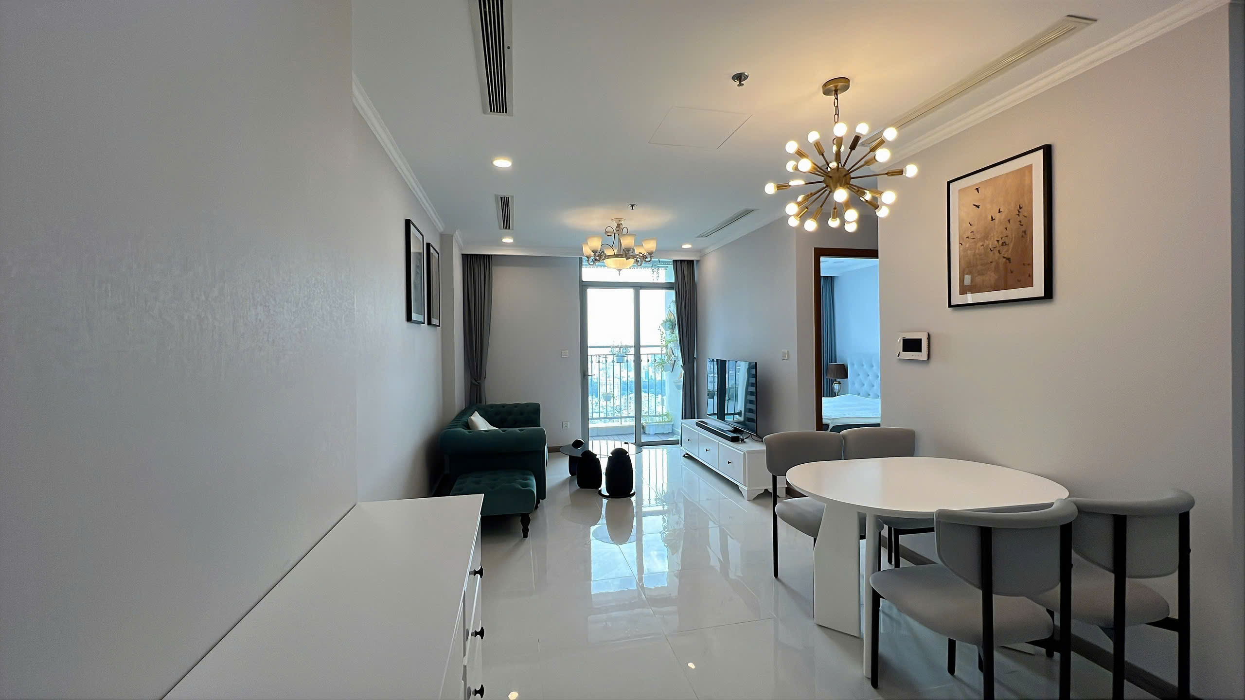 Cho Thuê Căn Hộ 1PN Full Nội Thất Vinhomes Tân Cảng Diện Tích 50m2