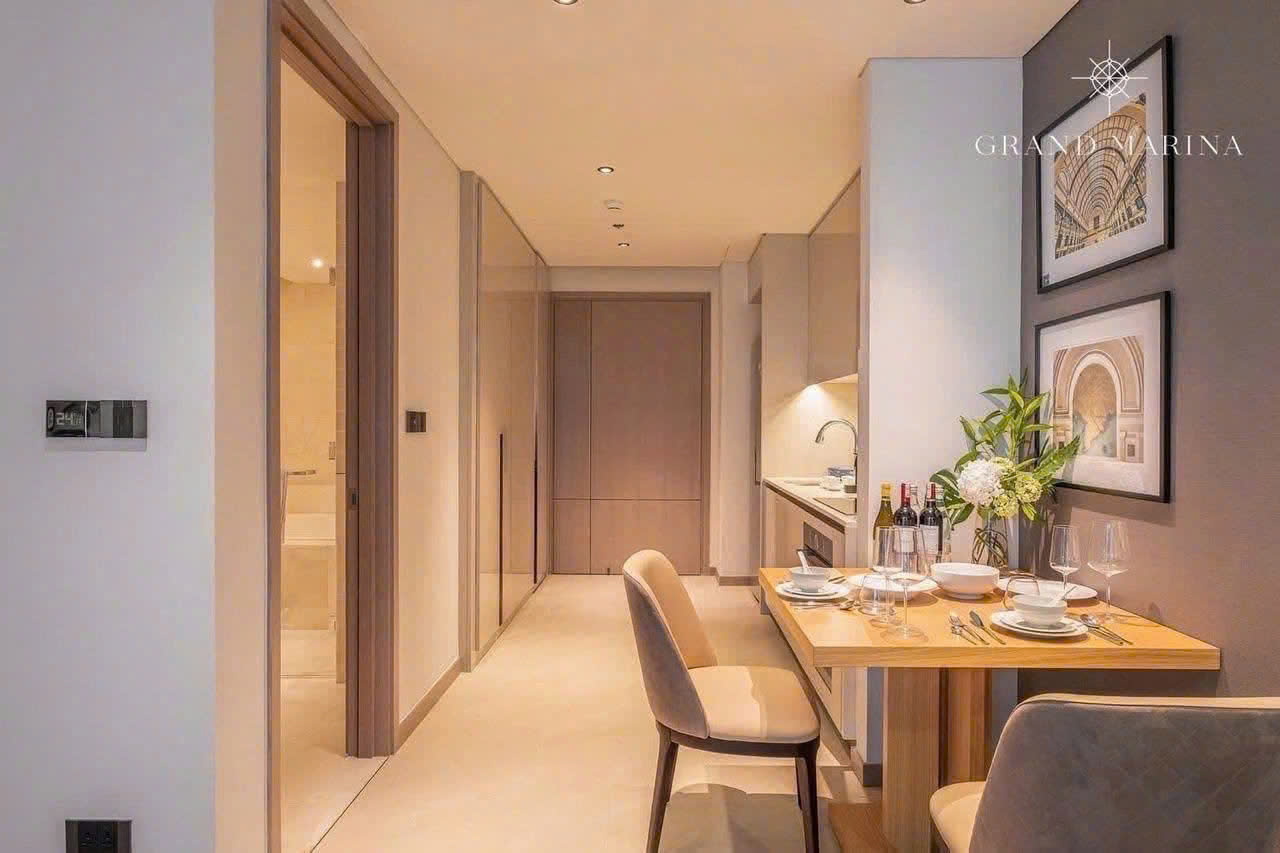 Cho Thuê Căn Hộ 1 Phòng Ngủ Grand Marina Saigon