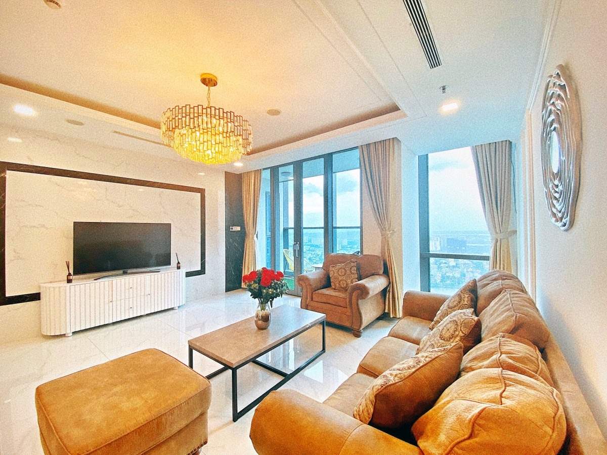 Thuê căn hộ cao cấp Landmark 81 4 Phòng Ngủ 185m2