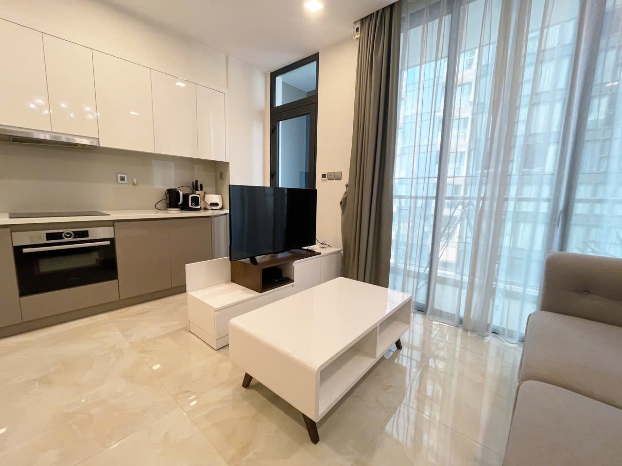 Căn Hộ Vinhomes Bason 1 Phòng Ngủ Diện Tích 46.8m