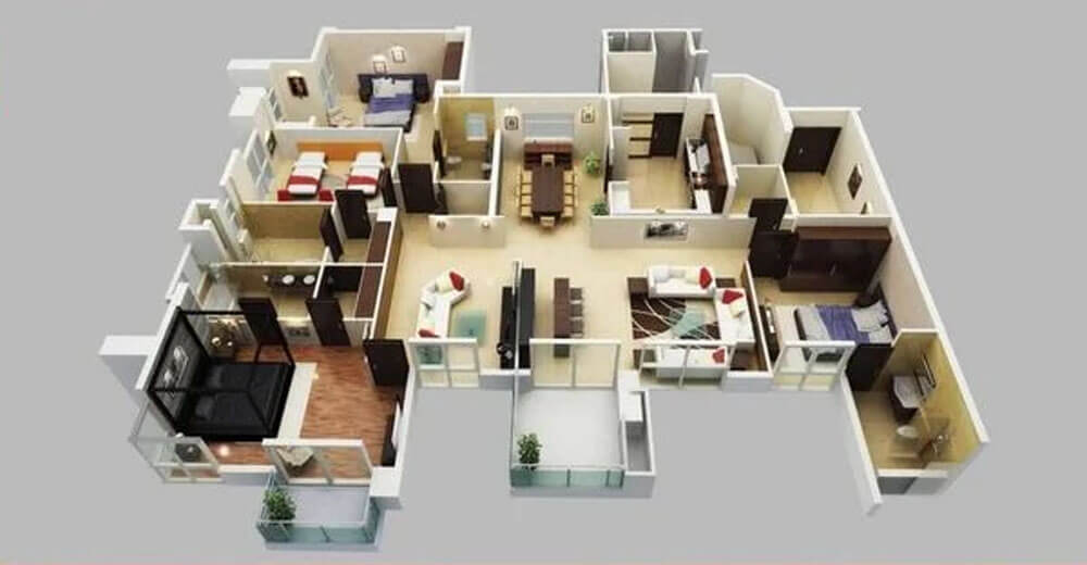 chọn căn hộ chung cư diện tích bao nhiêu