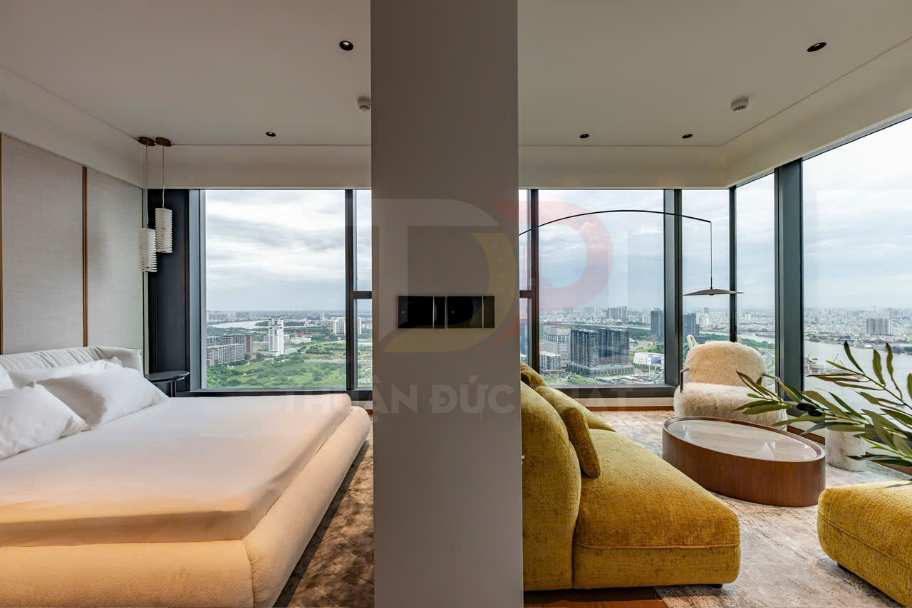 Bán căn hộ Grand Marina Sài Gòn 237m² giá 170 tỷ, không gian rộng và tầm nhìn sông