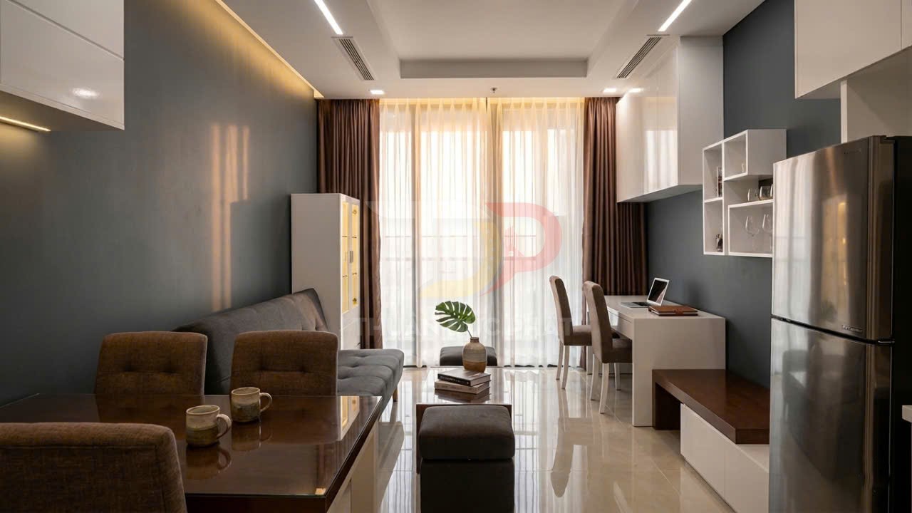 Bán Căn Hộ Vinhomes Golden River Tòa Aqua 3 Diện Tích 50m2 View Landmark 81 Đẳng Cấp