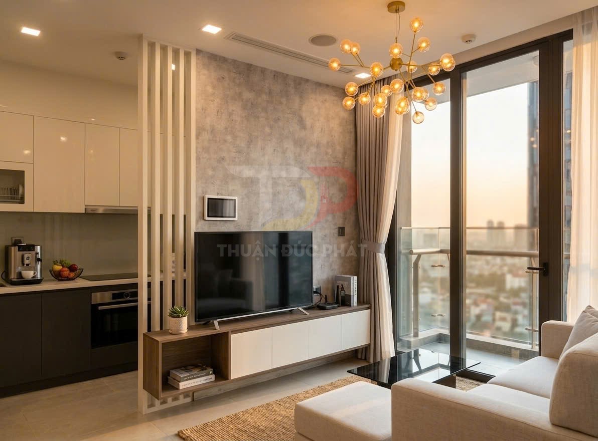 Bán Căn Hộ Vinhomes Golden River Tòa Aqua 1 Hai Phòng Ngủ Diện Tích 74 Mét Vuông View Sông Và Thành Phố