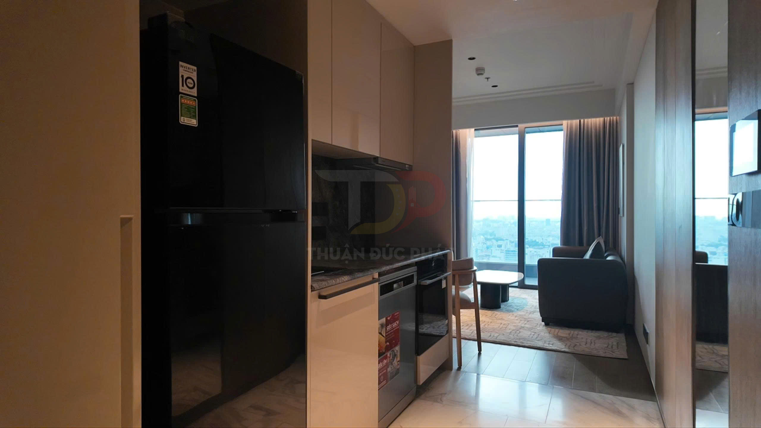 Cho thuê căn hộ Grand Marina Saigon tòa Sea 1 phòng ngủ 60 mét vuông view sông giá 42 triệu đồng