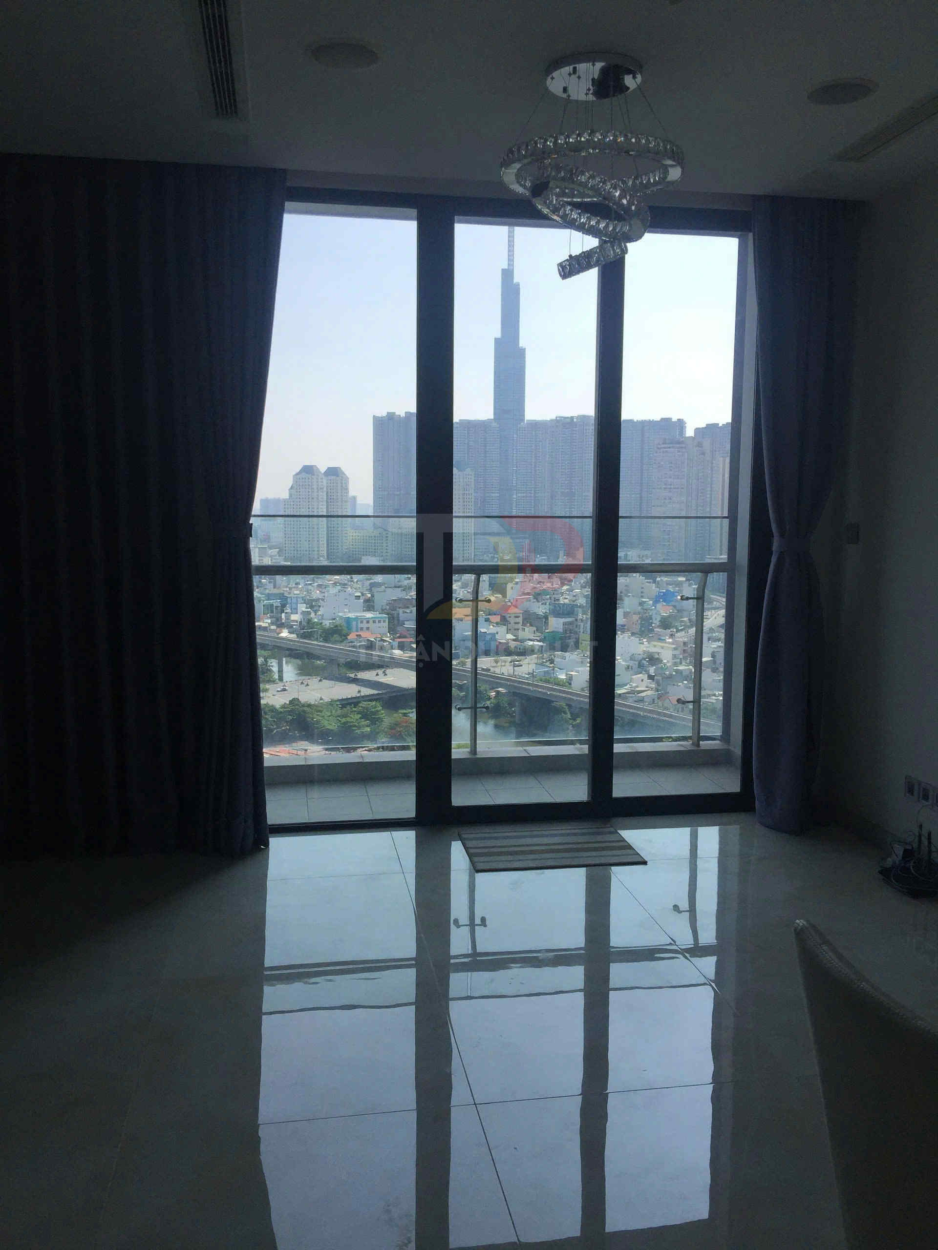 Cho Thuê Căn Hộ Vinhomes Golden River Tòa Aqua 1 Hai Phòng Ngủ Tầm Nhìn Trực Diện Landmark 81