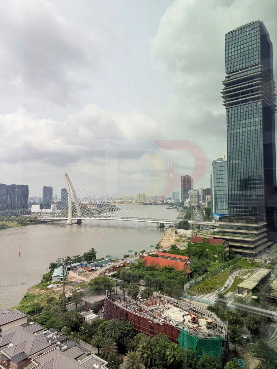 Cho Thuê Căn Hộ Grand Marina Sài Gòn Hai Phòng Ngủ Tầm Nhìn Sông Trực Diện Tại Quận 1