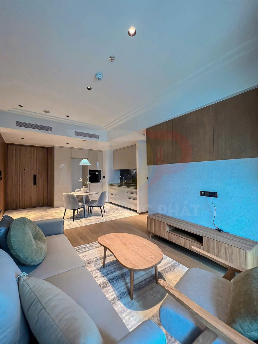Cho Thuê Căn Hộ Một Phòng Ngủ Grand Marina Saigon Phân Khu Sea Tower Tầm Nhìn Sông Sài Gòn