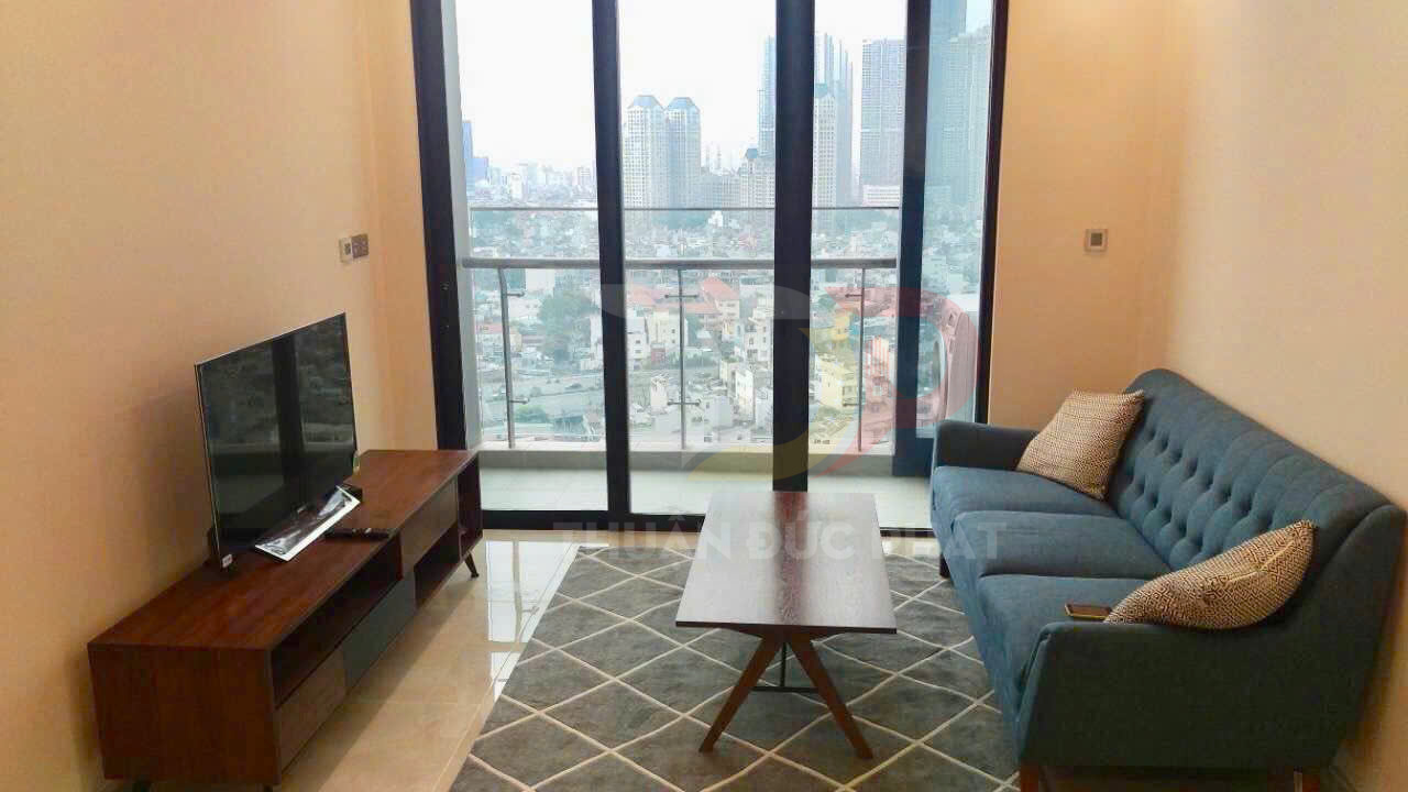Cho Thuê Căn Hộ Vinhomes Golden River 1 Phòng Ngủ Tòa Aqua 4 Tầm Nhìn Sông Sài Gòn Và Landmark 81