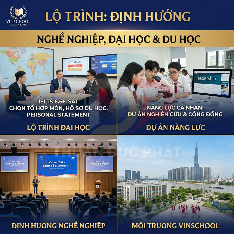 Chương trình định hướng nghề nghiệp, đại học và du học tại trường Vinschool Golden River