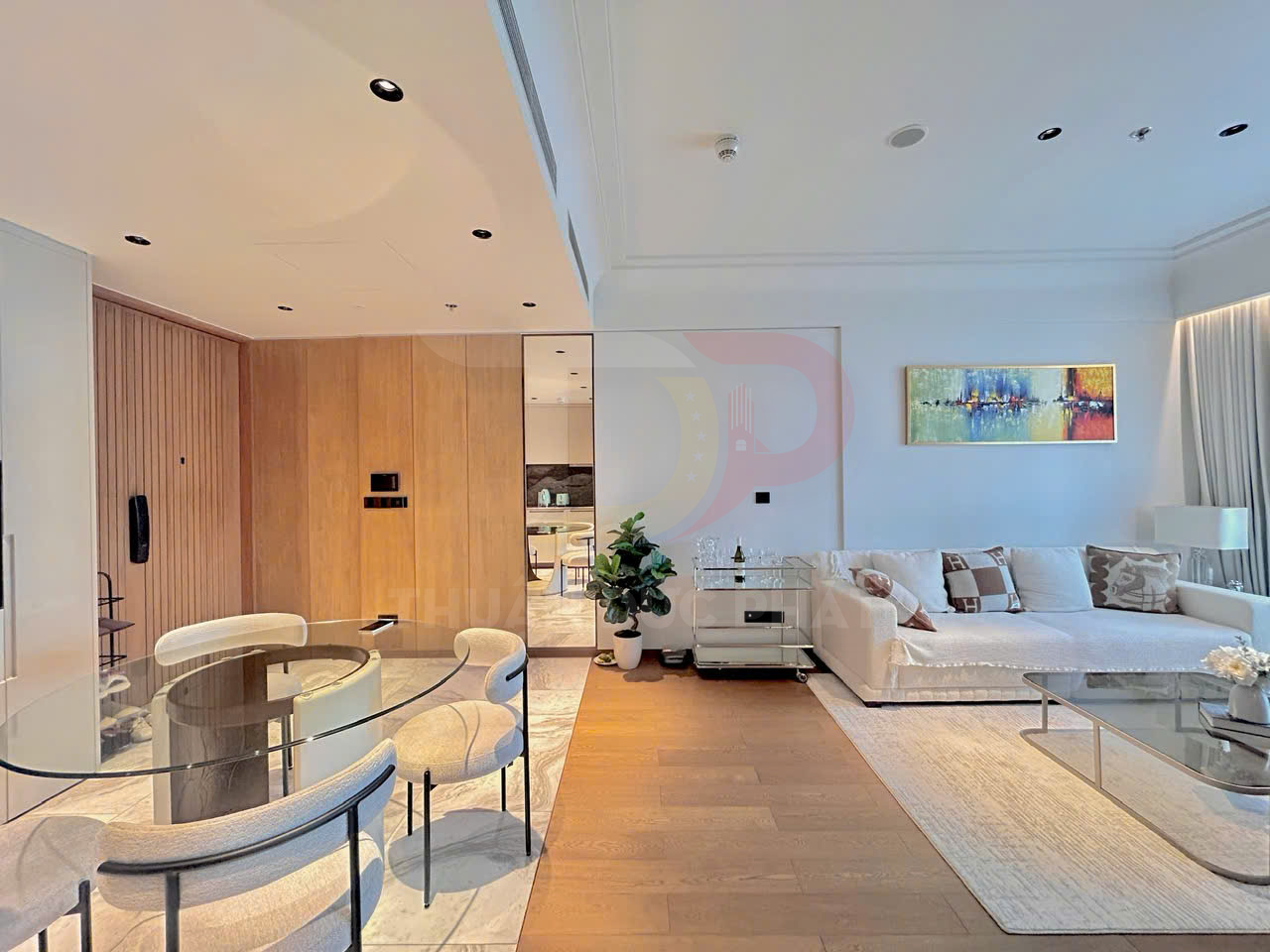 Cho thuê căn hộ Grand Marina Saigon tòa Sea 2 phòng ngủ 92 mét vuông view sông giá 80 triệu đồng