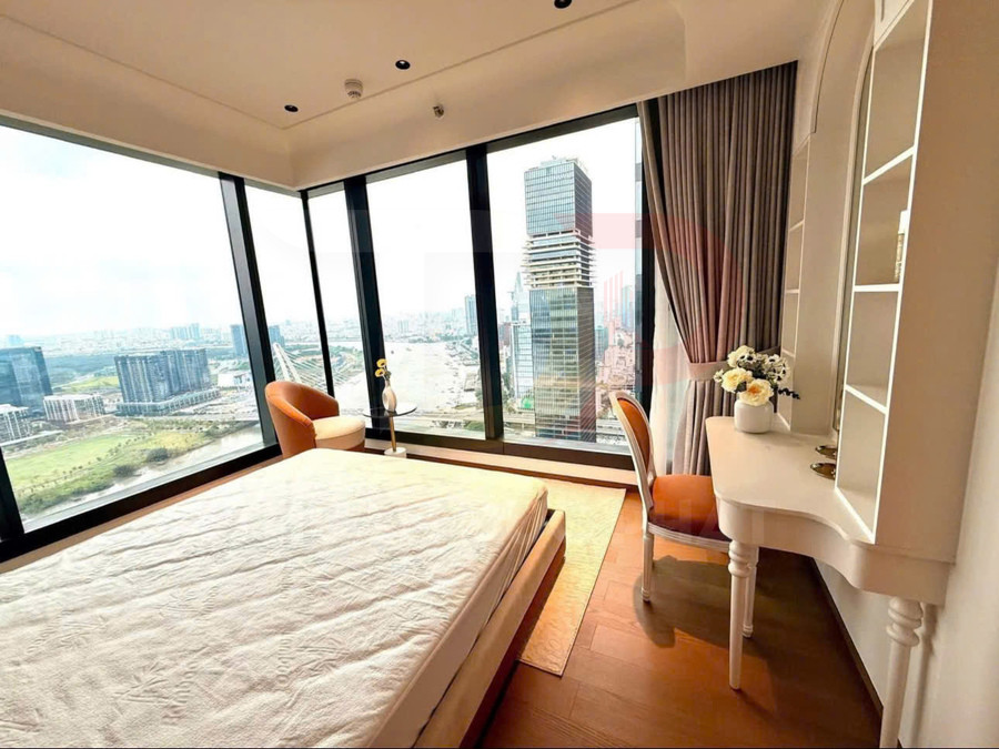 Cho thuê căn góc 3 phòng ngủ Grand Marina Saigon tòa Sea 118 m², giá 7.000 đô la Mỹ/tháng