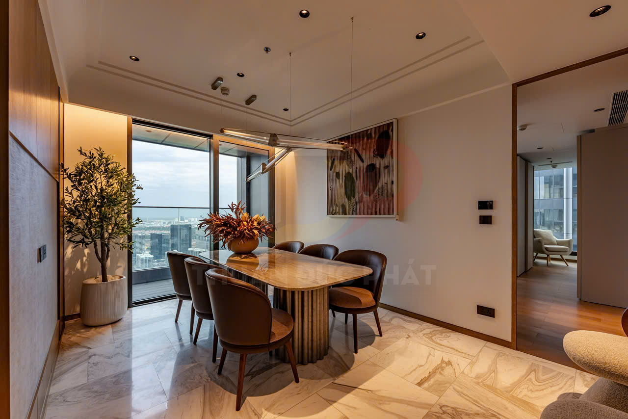 Bán căn hộ Grand Marina Sài Gòn 237m² giá 170 tỷ, không gian rộng và tầm nhìn sông