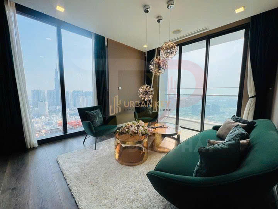 Cho thuê căn hộ Aqua 2 Vinhomes Golden River 118 mét vuông, 3 phòng ngủ, nội thất cao cấp