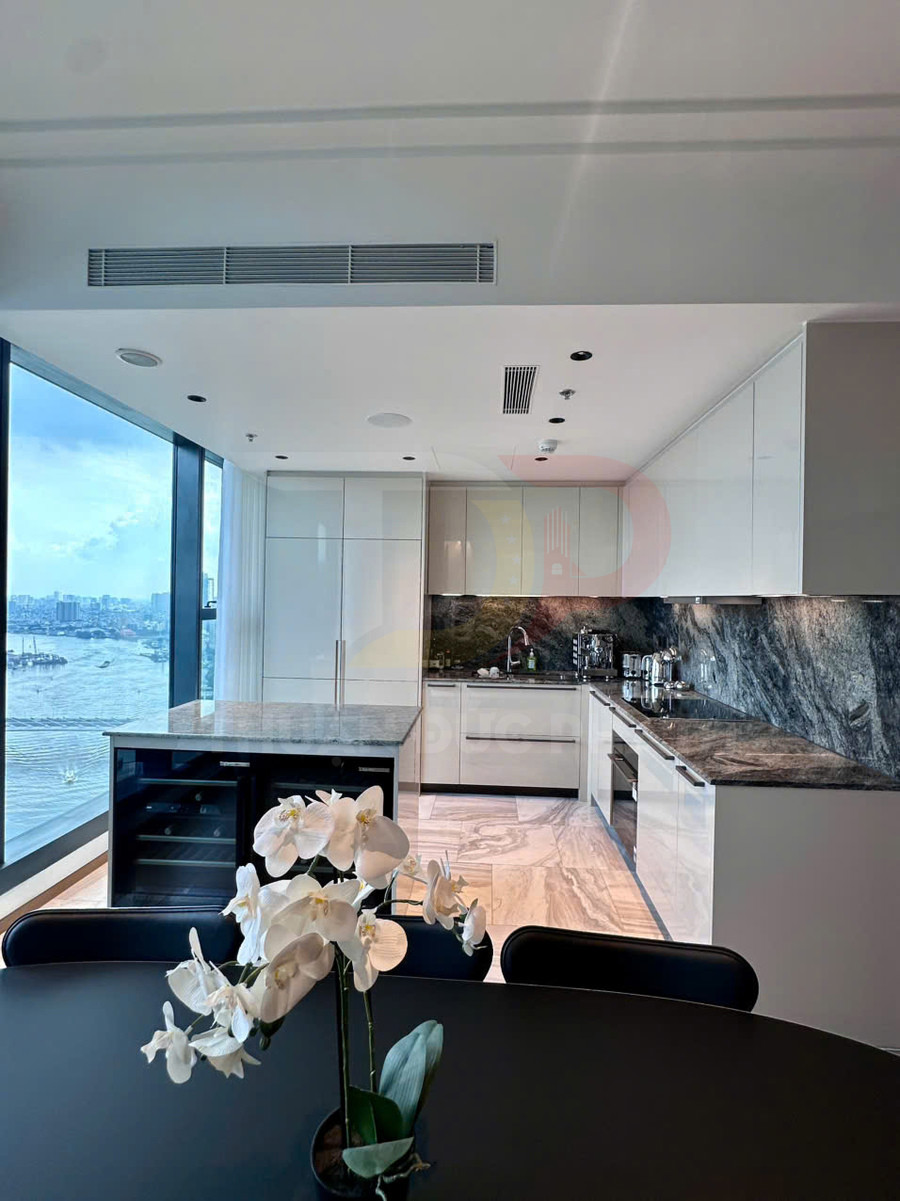 Cho thuê căn hộ 4 phòng ngủ 170 mét vuông tại tòa Sea Grand Marina Sài Gòn, nội thất hoàn thiện, vào ở ngay