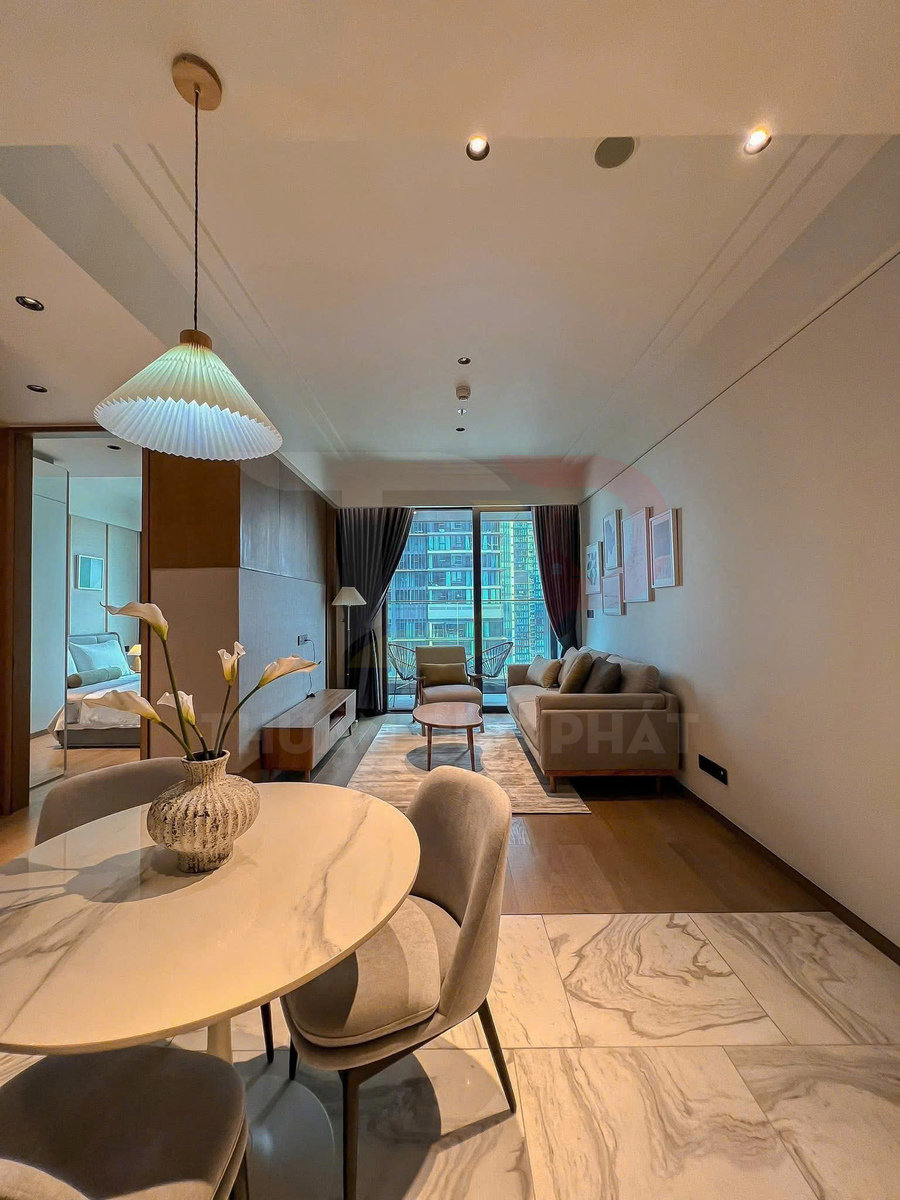 Cho Thuê Căn Hộ Một Phòng Ngủ Grand Marina Saigon Phân Khu Sea Tower Tầm Nhìn Sông Sài Gòn