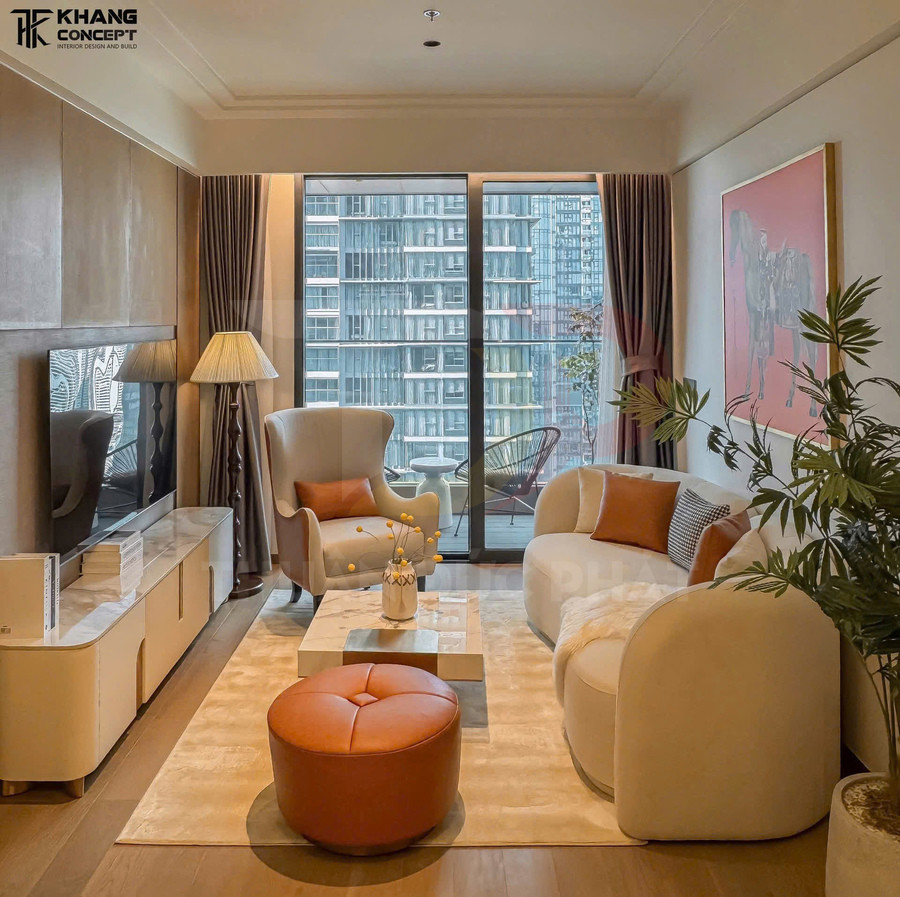Cho thuê căn hộ Grand Marina Sài Gòn tòa Sea 1 phòng ngủ 56 m², giá 50 triệu/tháng