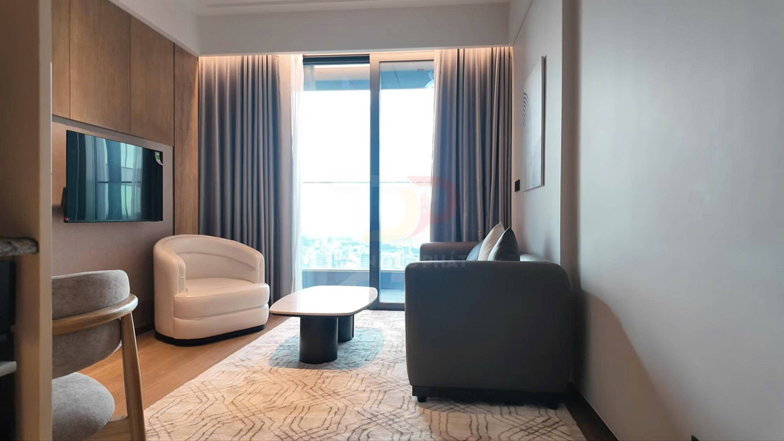 Cho thuê căn hộ Grand Marina Saigon tòa Sea 1 phòng ngủ 60 mét vuông view sông giá 42 triệu đồng