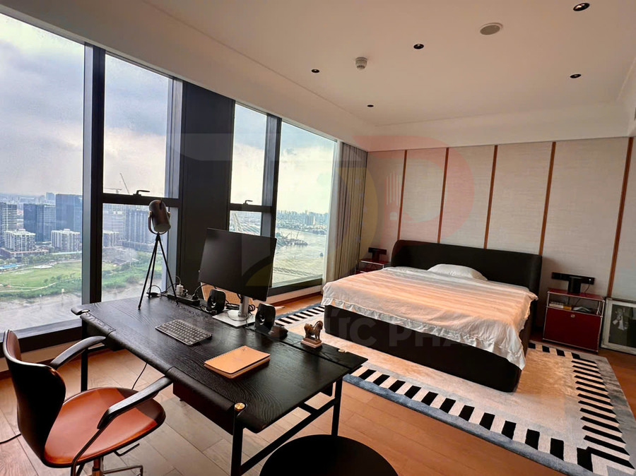 Cho thuê căn hộ 4 phòng ngủ 170 mét vuông tại tòa Sea Grand Marina Sài Gòn, nội thất hoàn thiện, vào ở ngay