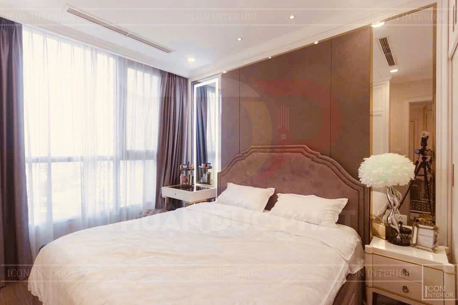 Cho thuê căn hộ 1 phòng ngủ Landmark 2 Vinhomes Central Park 54.4m2, nội thất sang trọng, giá 24 triệu net
