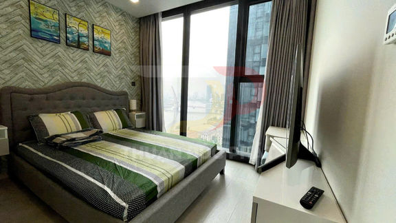 Cho Thuê Căn Hộ Aqua 2 Vinhomes Golden River 2 Phòng Ngủ Layout Dọc Giá 27 Triệu Xem Nhà Hẹn Trước