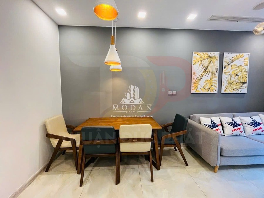Cho thuê căn hộ Vinhomes Golden River Aqua 1 diện tích 50 mét vuông, 1 phòng ngủ, view sông Sài Gòn giá 24 triệu