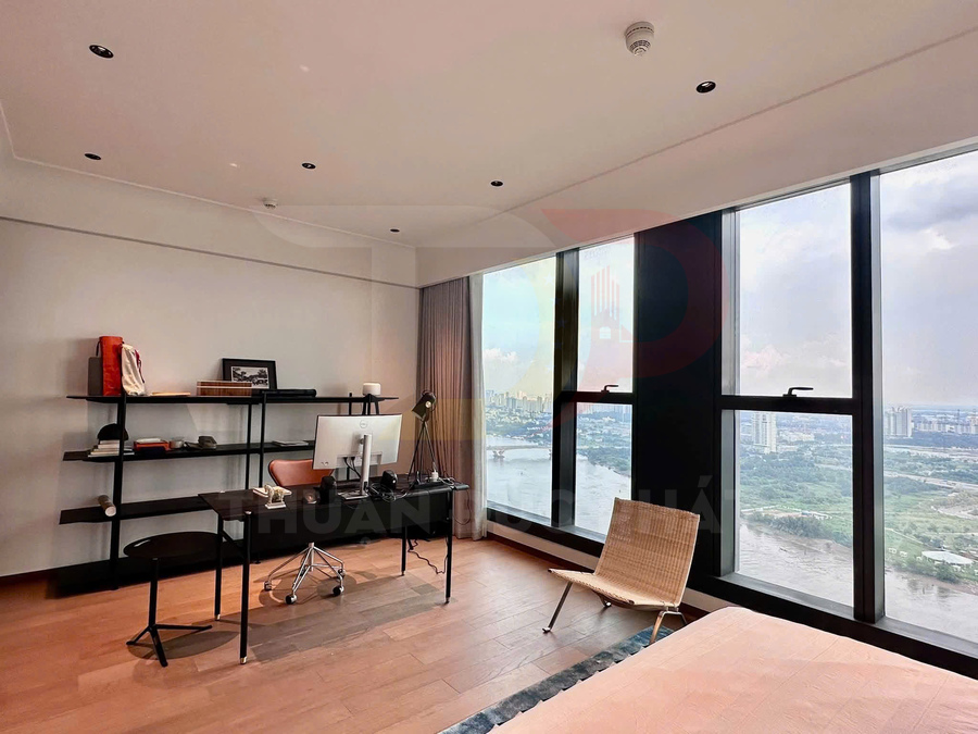 Cho thuê căn hộ 4 phòng ngủ 170 mét vuông tại tòa Sea Grand Marina Sài Gòn, nội thất hoàn thiện, vào ở ngay