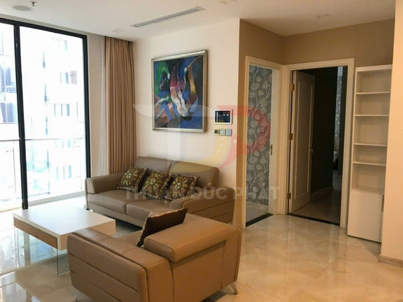 Cho Thuê Căn Hộ Vinhomes Golden River Lux 6 Diện Tích 77,6 Mét Vuông Hai Phòng Ngủ Nội Thất Đầy Đủ Giá 30 Triệu Đồng Một Tháng