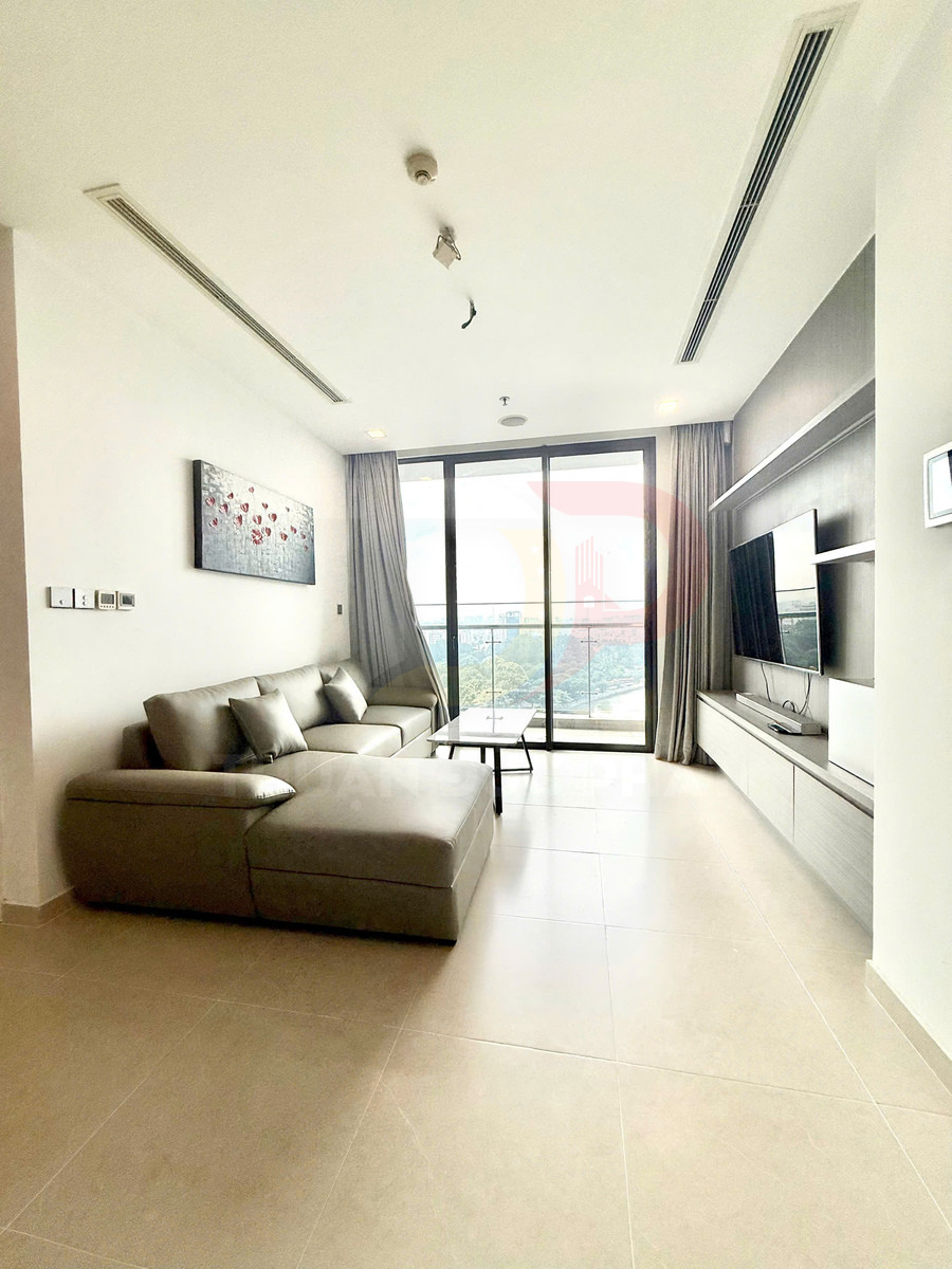 Cho Thuê Căn Hộ Lux 6 Vinhomes Golden River 110,6 m², 3 Phòng Ngủ, Nội Thất Cao Cấp, Giá 46 Triệu