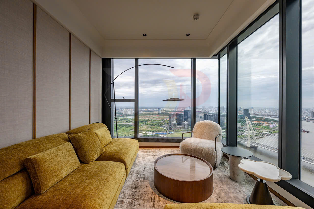 Bán căn hộ Grand Marina Sài Gòn 237m² giá 170 tỷ, không gian rộng và tầm nhìn sông