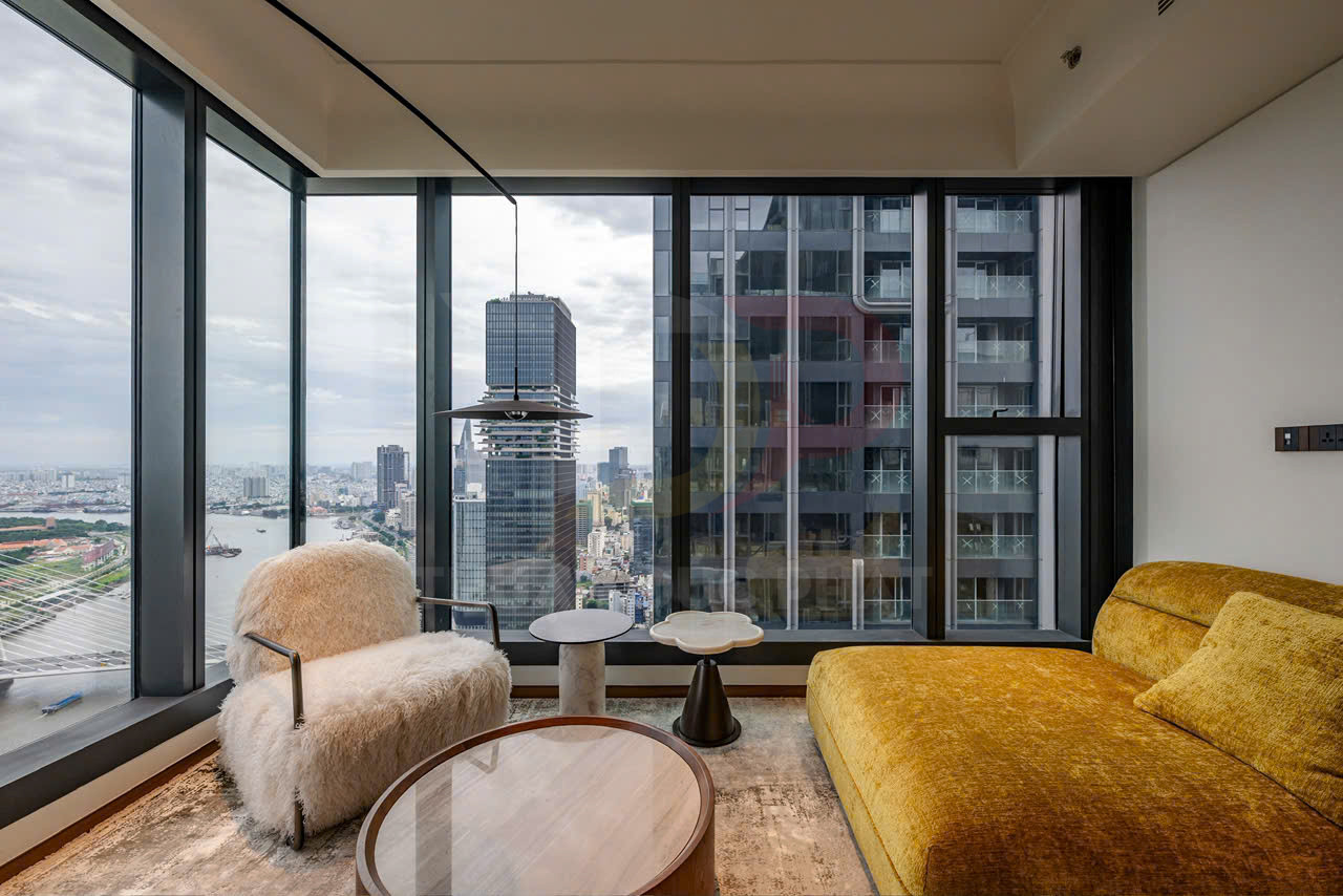 Bán căn hộ Grand Marina Sài Gòn 237m² giá 170 tỷ, không gian rộng và tầm nhìn sông