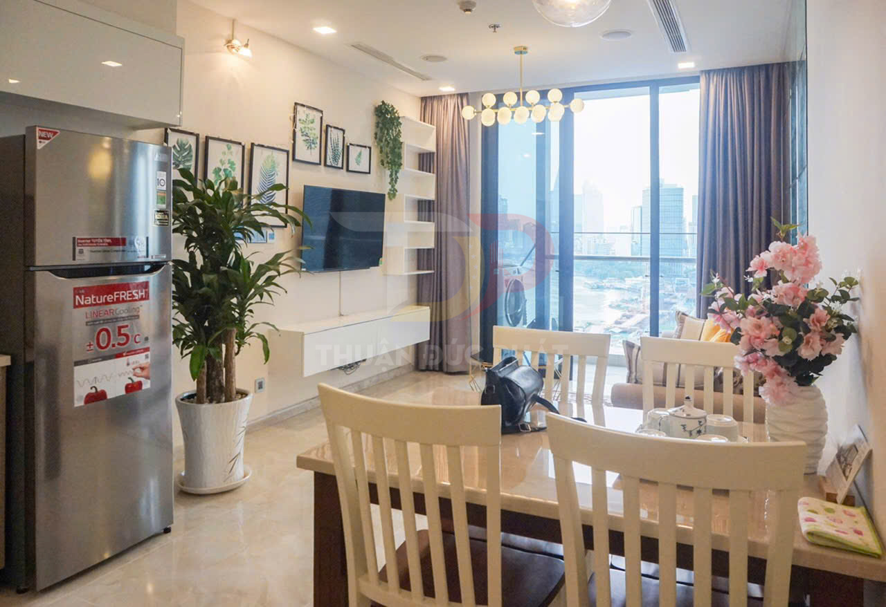 Bán căn hộ Aqua 4 Vinhomes Golden River 1 phòng ngủ full nội thất view sông và Bitexco trực diện
