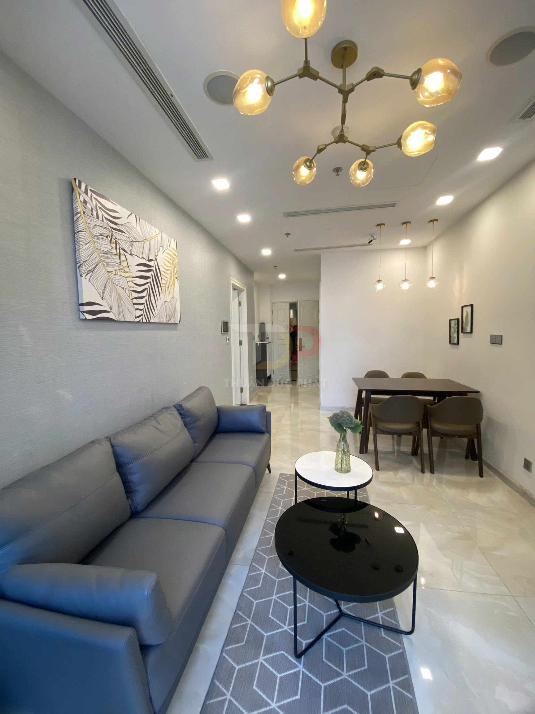 Cho Thuê Căn Hộ Vinhomes Golden River Tòa Aqua Một Phòng Ngủ Đầy Đủ Nội Thất Tầm Nhìn Hướng Sông Sài Gòn