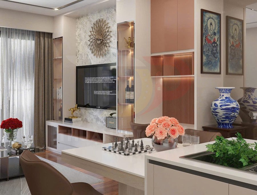 Cho thuê căn hộ Grand Marina Saigon Lake 5 1 Phòng Ngủ View Sông Sài Gòn Giá 60 Triệu Mỗi Tháng