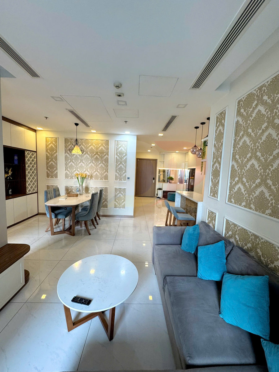 Cho Thuê Căn Hộ Vinhomes Central Park Park 7 Diện Tích 109m2, Nội Thất Đầy Đủ, Giá 38 Triệu Net, Đang Trống