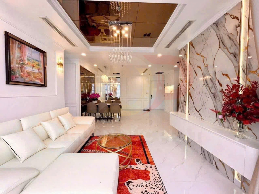 Cho Thuê Căn Hộ 3 Phòng Ngủ Tòa Landmark 6 Vinhomes Central Park Diện Tích 109 Mét Vuông