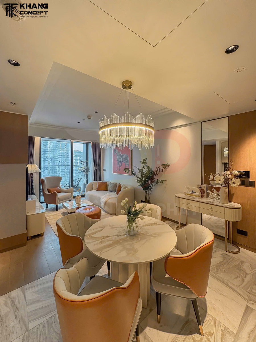 Cho thuê căn hộ Grand Marina Sài Gòn tòa Sea 1 phòng ngủ 56 m², giá 50 triệu/tháng