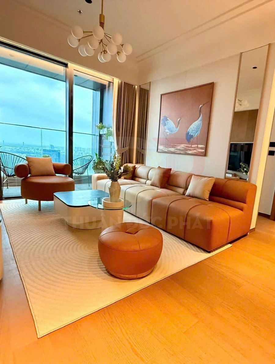 Cho thuê căn góc 3 phòng ngủ Grand Marina Saigon tòa Sea 118 m², giá 7.000 đô la Mỹ/tháng