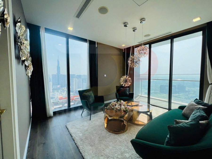 Cho thuê căn hộ Aqua 2 Vinhomes Golden River 118 mét vuông, 3 phòng ngủ, nội thất cao cấp