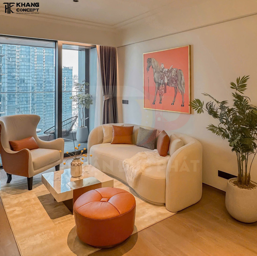 Cho thuê căn hộ Grand Marina Sài Gòn tòa Sea 1 phòng ngủ 56 m², giá 50 triệu/tháng