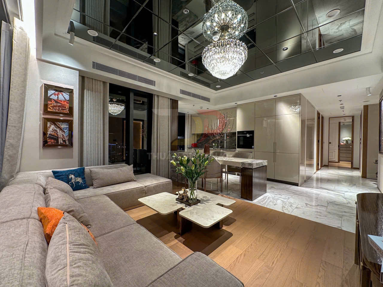 Bán Căn Hộ Grand Marina Saigon Tòa Sea 3 Phòng Ngủ 121m2 View Trực Diện Sông Sài Gòn Giá 72 Tỷ Full Nội Thất Cao Cấp