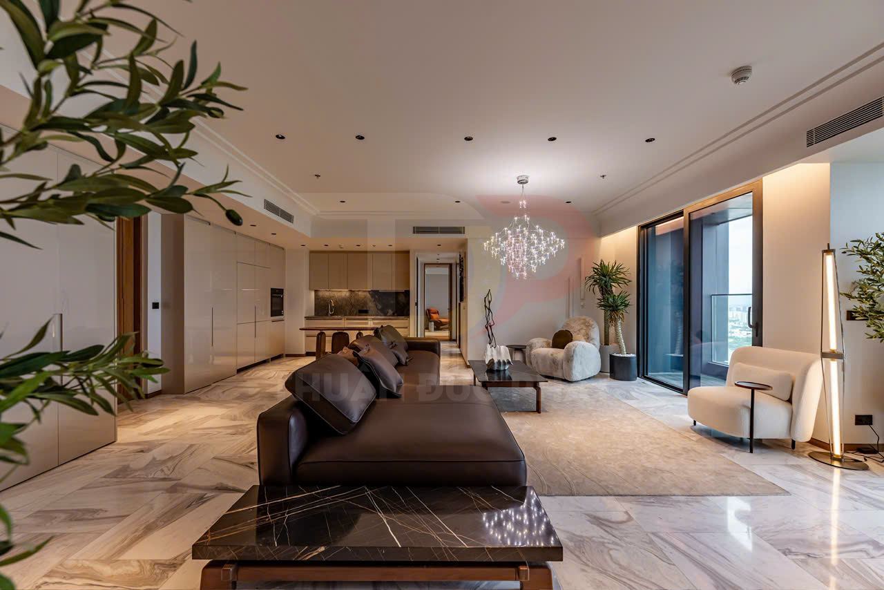 Bán căn hộ Grand Marina Sài Gòn 237m² giá 170 tỷ, không gian rộng và tầm nhìn sông