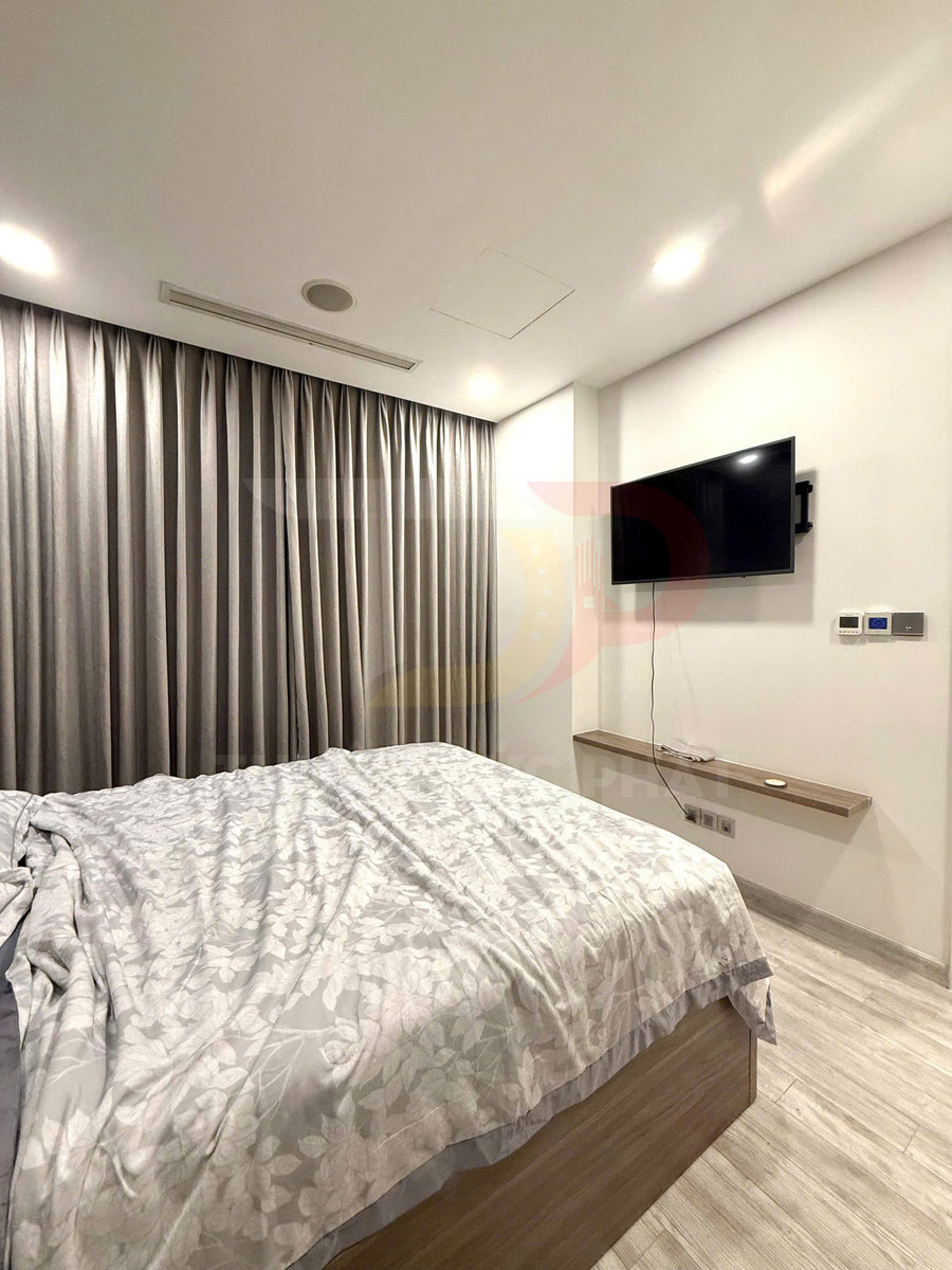 Cho thuê căn hộ Vinhomes Golden River Aqua 1 diện tích 50 mét vuông, 1 phòng ngủ, đầy đủ nội thất giá 23 triệu đồng