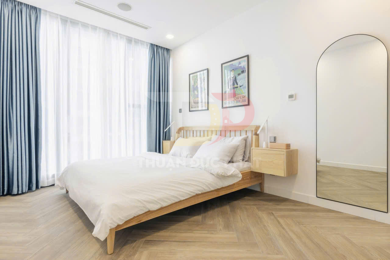 Bán căn hộ một phòng ngủ Aqua 1 Vinhomes Golden River 50,6 mét vuông full nội thất, sổ hồng, giá chốt 9,8 tỷ