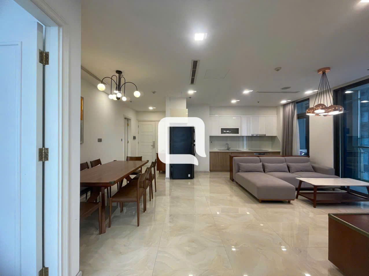 Cho thuê căn hộ Vinhomes Golden River Aqua 2 3 phòng ngủ full nội thất view sông thành phố Thảo Cầm Viên giá 36 triệu net