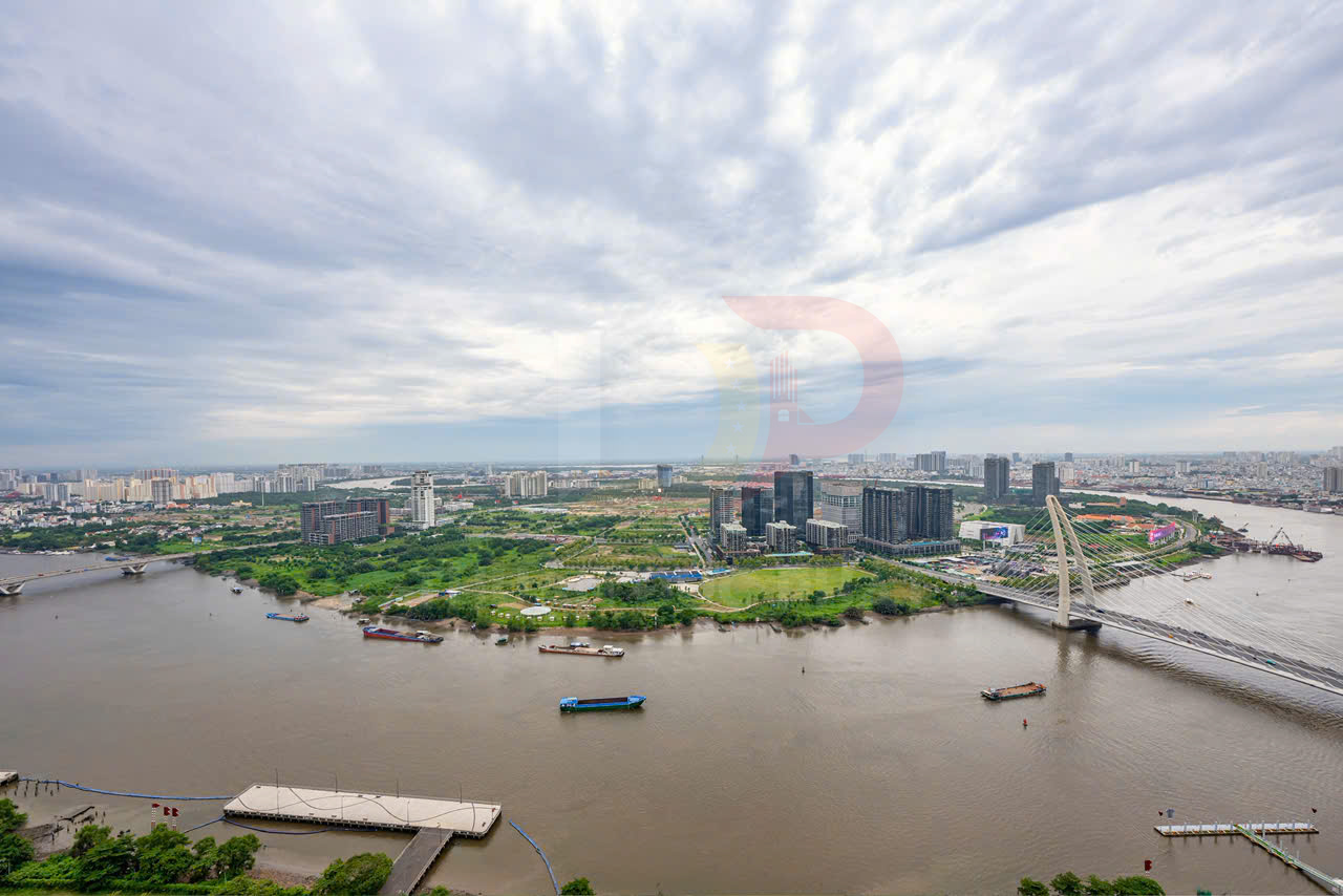 Bán căn hộ Grand Marina Sài Gòn 237m² giá 170 tỷ, không gian rộng và tầm nhìn sông