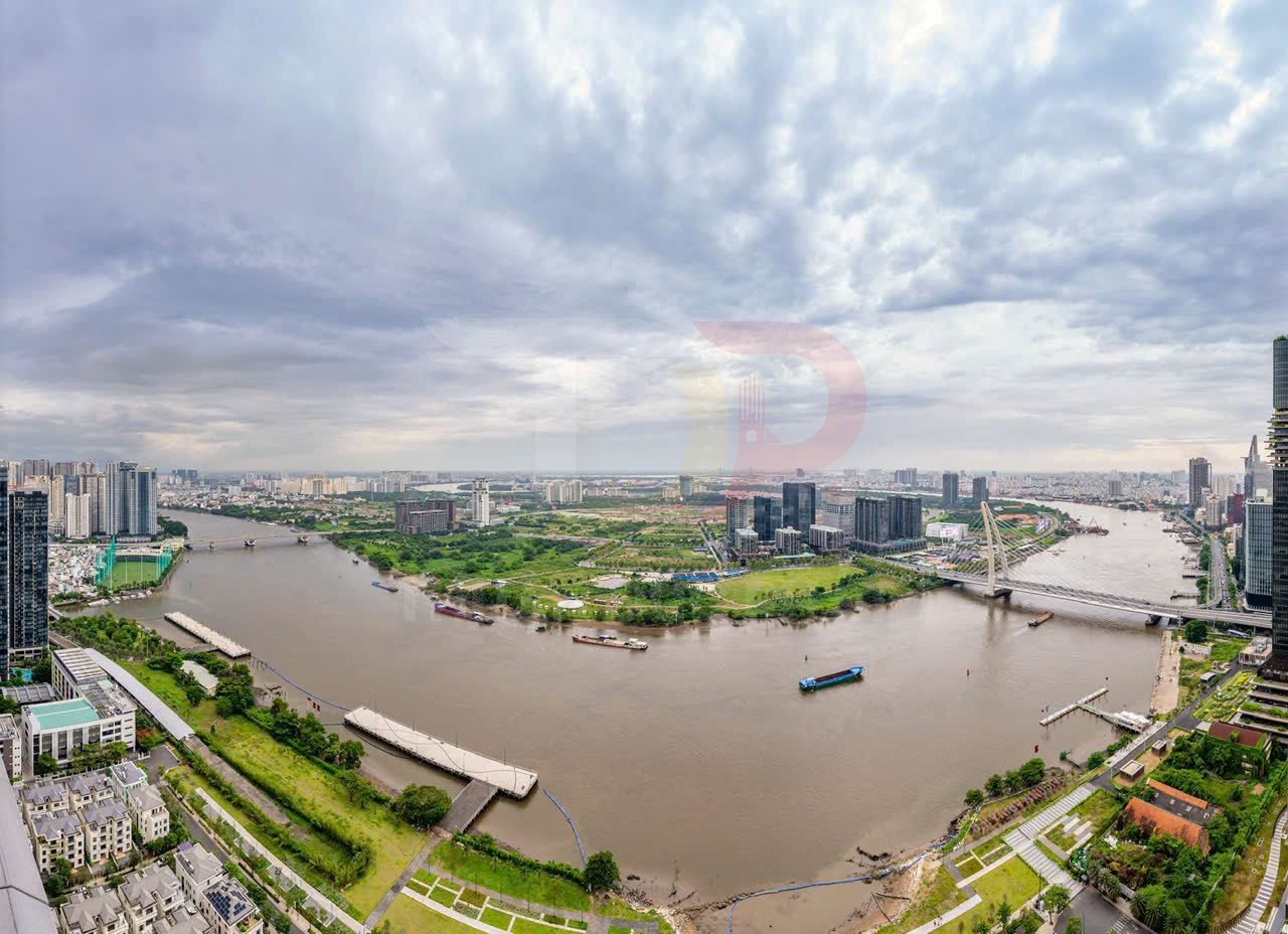 Bán căn hộ Grand Marina Sài Gòn 237m² giá 170 tỷ, không gian rộng và tầm nhìn sông