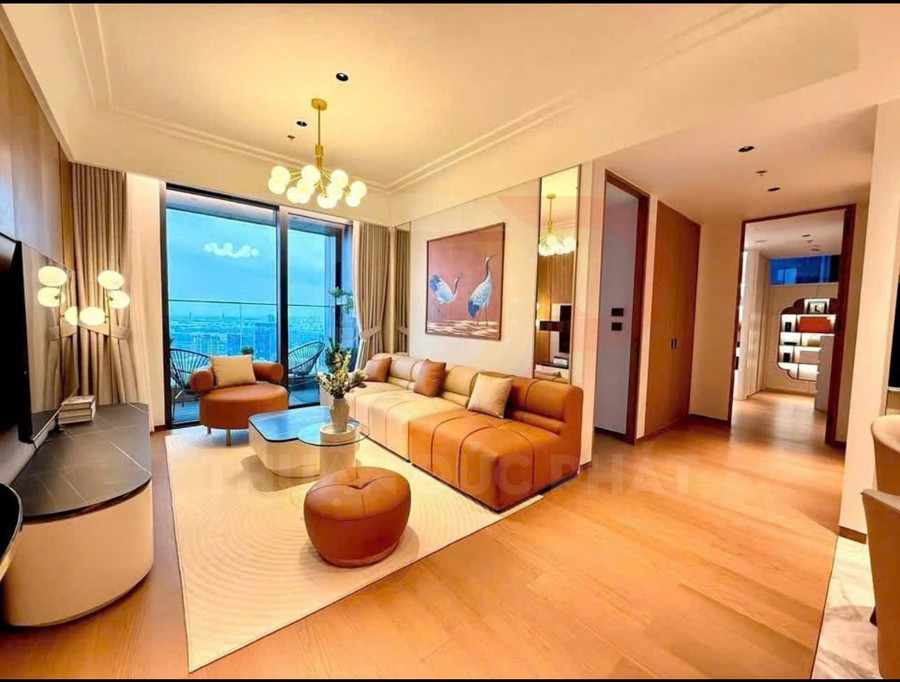 Cho thuê căn góc 3 phòng ngủ Grand Marina Saigon tòa Sea 118 m², giá 7.000 đô la Mỹ/tháng