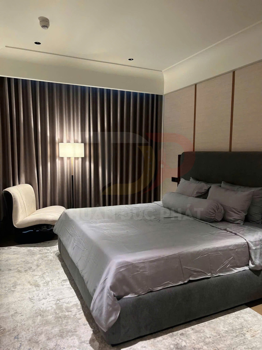 Cho thuê căn hộ Grand Marina Sài Gòn tòa Sea 3 phòng ngủ 150m² full nội thất, tầng cao view sông